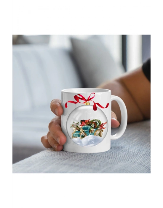 Yeniyıl Temalı Baskılı Kupa Bardak