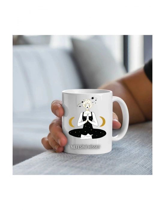 Toptan Logolu İçi  Mavi Kupa Bardak