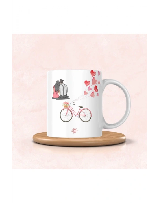 Logo Baskılı Sevgililer Gününe Özel Kupa Bardak