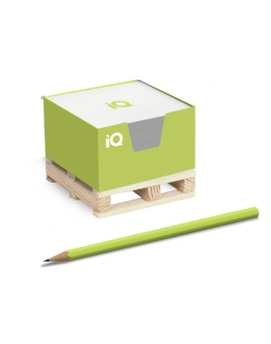 AHŞAP PALETLİ KUTULU KÜP BLOKNOT