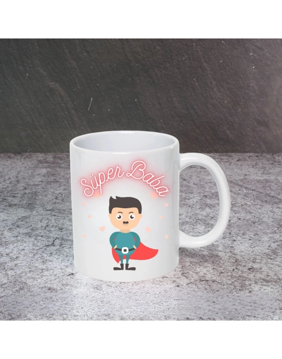 Babalar Günü 1 Numaralı Baba Baskılı Kupa Bardak