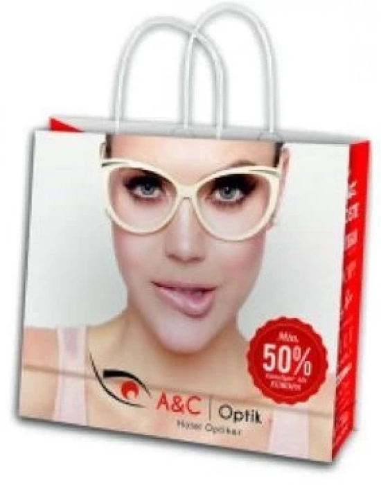 BEYAZ KRAFT KARTON ÇANTA