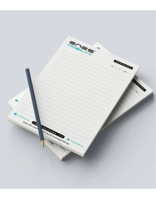 BLOKNOT DEFTER SPRALLİ 50 YAPRAKLI