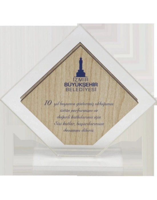 BOYEL MDF-PLEKSİ PLAKET