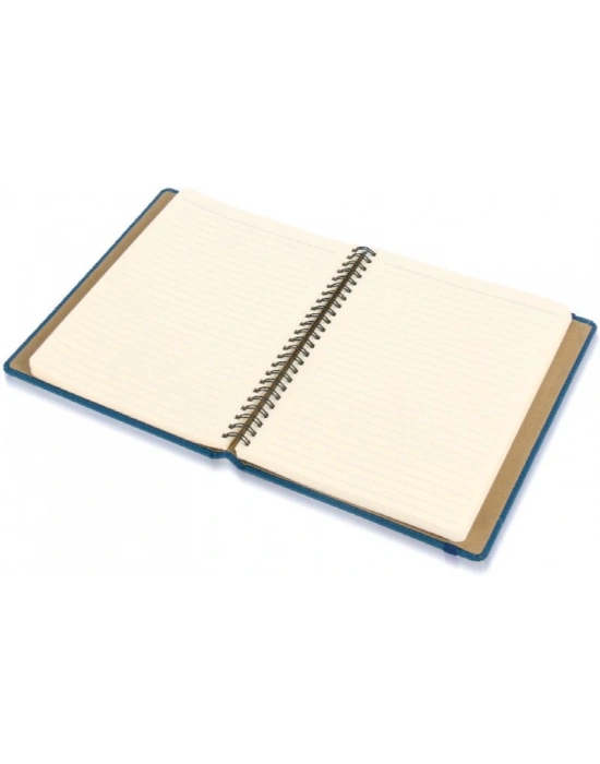 BOZCA GİZLİ SPİRALLİ TERMO DERİ DEFTER