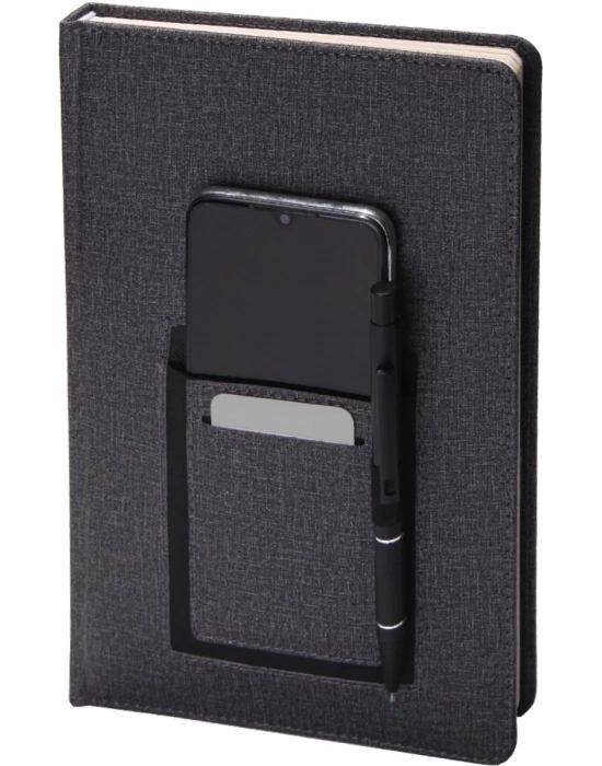 ÇİÇEKLİ TERMO DERİ AJANDA