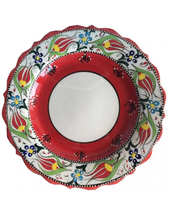 Çini  25CM FOTOĞRAF TABAĞI