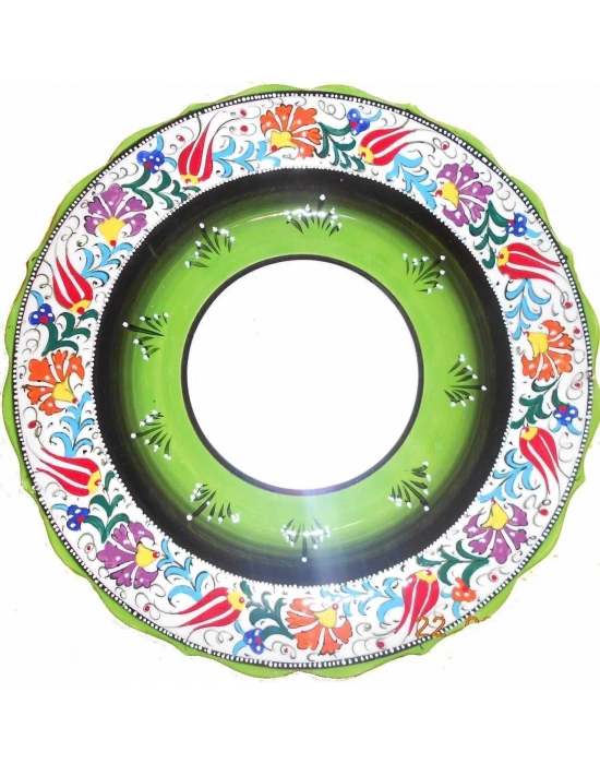 Çini  30cm ÇİNİ  FOTOĞRAF TABAĞI