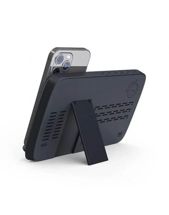 CLOCK DİJİTAL SAATLİ KABLOSUZ ŞARJ CİHAZI