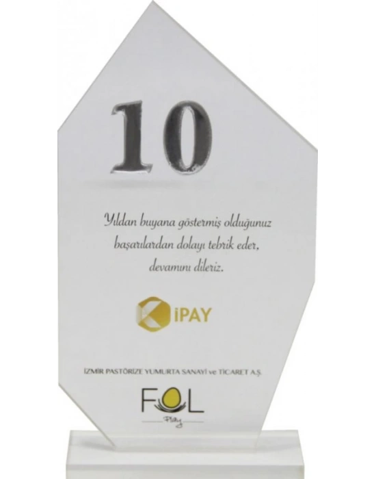 DİAMOND PLEKSİ PLAKET