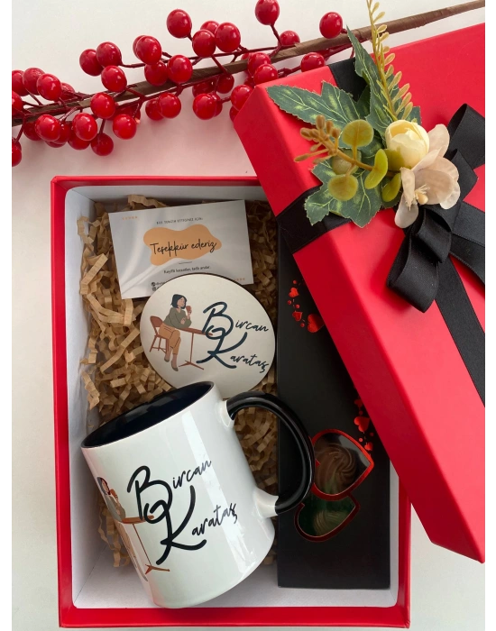 Doğum Günü, Kutlama , Öğretmenlere Özel Hediye Kutu Seti, Kişiye Özel hediye