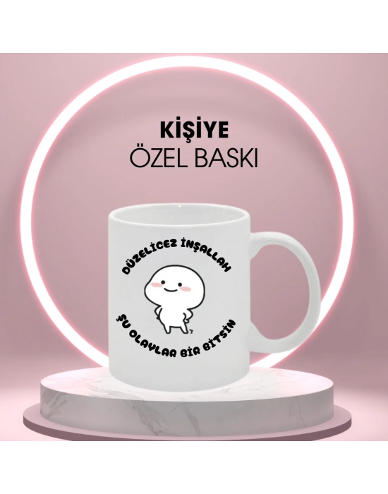 DÜZELİCEZ İNŞALLAH Baskılı Konuşan Kupa