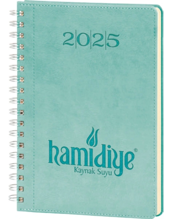 EFES SPİRALLİ TERMO DERİ AJANDA