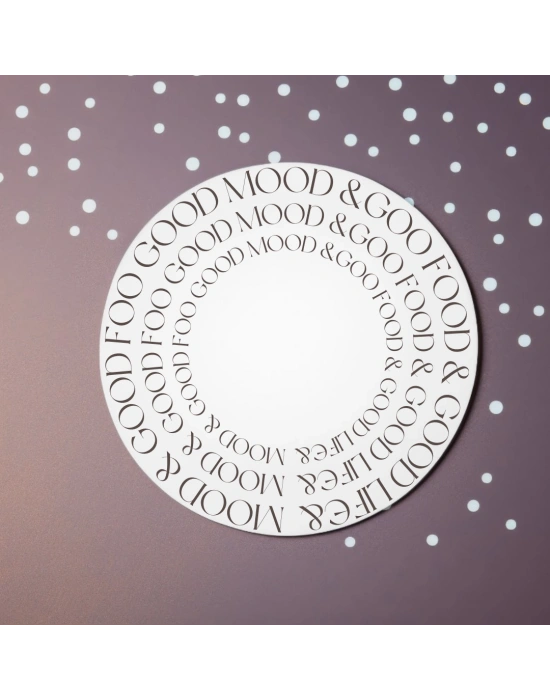 Exclusive ŞIK MODERN DESENLİ ÇİÇEKLİ 6LI BASKILI BARDAK ALTLIGI