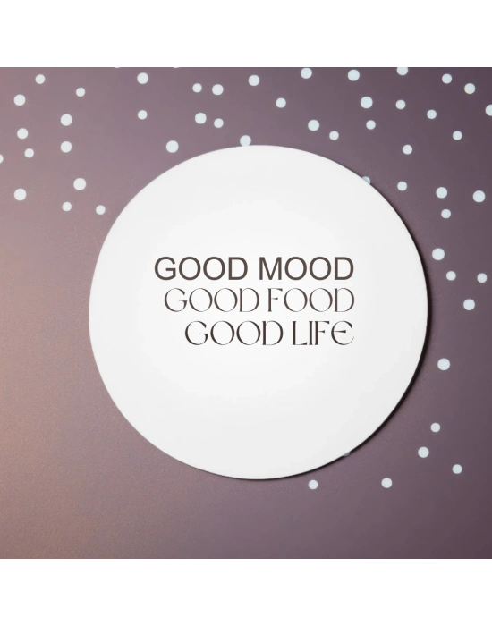 Exclusive ŞIK MODERN DESENLİ ÇİÇEKLİ 6LI BASKILI BARDAK ALTLIGI