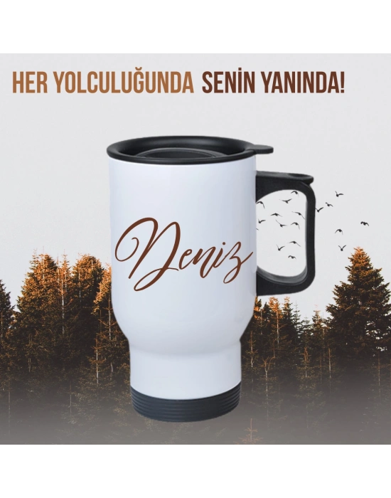 İSME ÖZEL TERMOS İSTEĞE GÖRE TASARIM