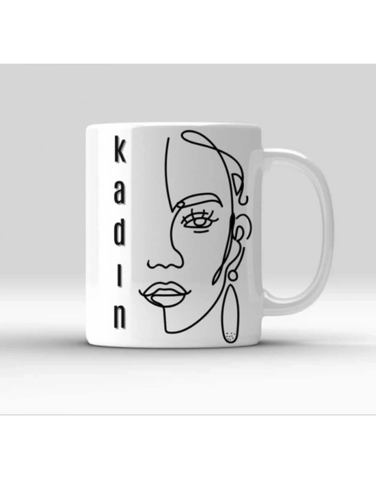 Kadınlar Gününe Özel Baskılı Kupa Bardak