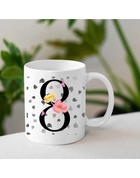 Kadınlar Gününe Özel Baskılı Kupa Bardak