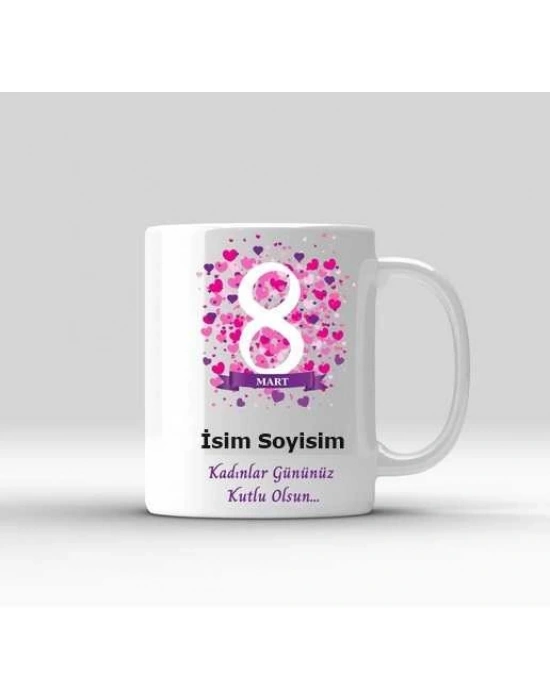 Kadınlar Gününe Özel Kupa Bardak