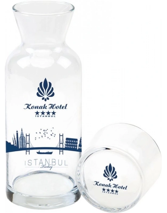 KARAF 700 ML CAM SÜRAHİ VE BARDAK SETİ