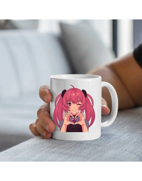 Karakter Baskılı Seramik Kupa Bardak