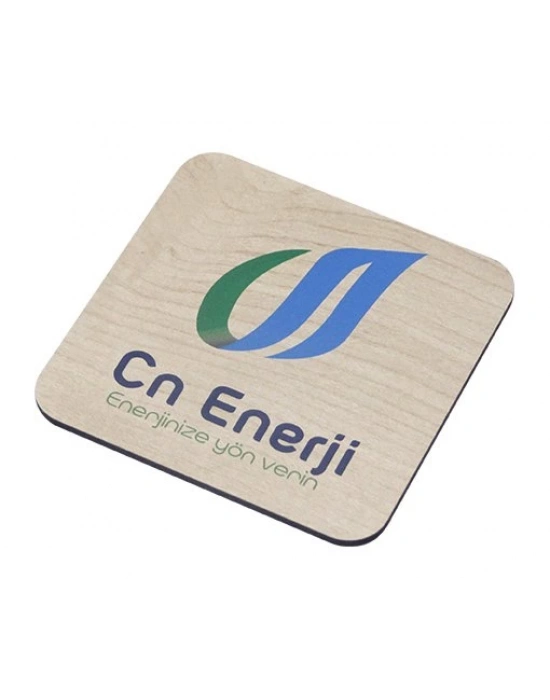 KARE AHŞAP BARDAK ALTI