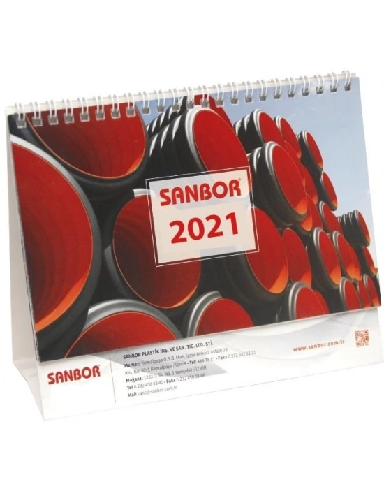 KARTON TAŞIYICILI ÖZEL PİRAMİT TAKVİM