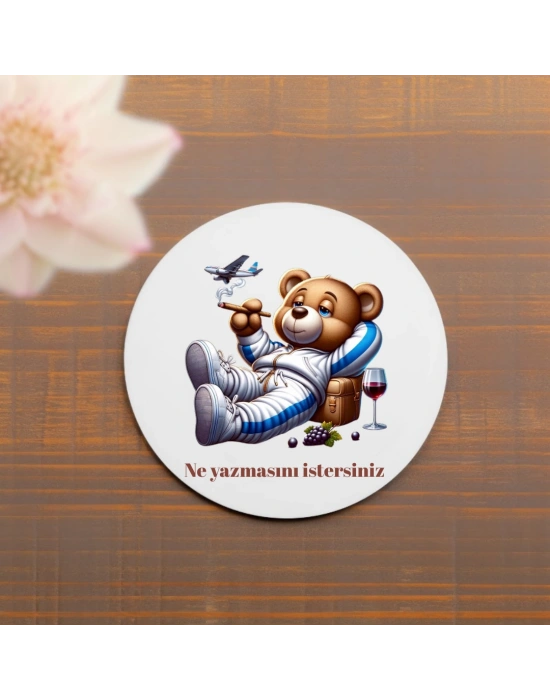 TEDDY BEAR  5Iİ BASKILI BARDAK ALTLIGI