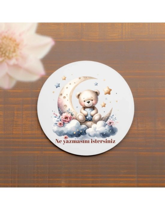 TEDDY BEAR  5Iİ BASKILI BARDAK ALTLIGI