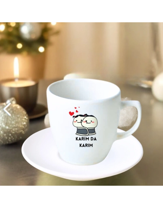 Yeniyıl Konsepti Türk Kahve Fincanı