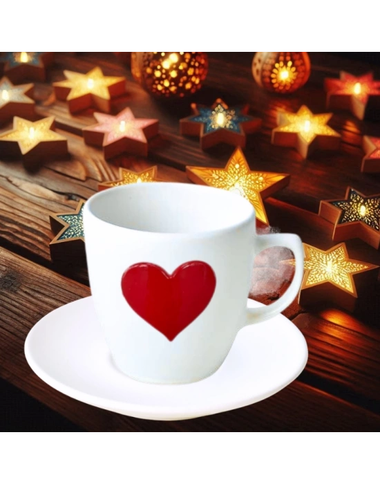 Yeniyıl Konsepti Türk Kahve Fincanı