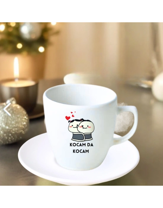 Yeniyıl Konsepti Türk Kahve Fincanı