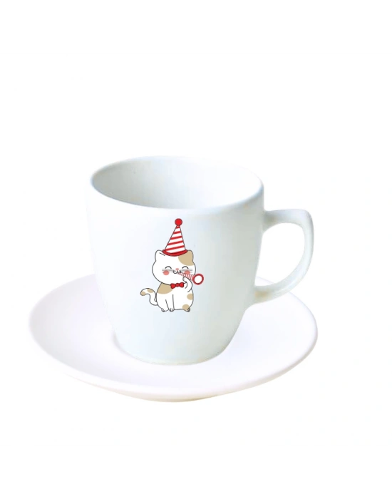 Yeniyıl Konsepti Türk Kahve Fincanı