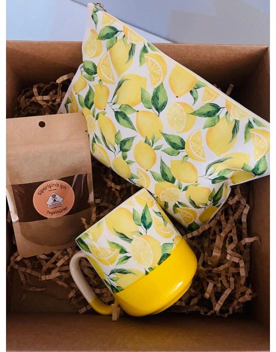 Kişiye Özel Bez Çanta Ve Kupa Seti