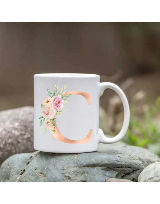 Kişiye Özel Harfli Kupa Bardaklar