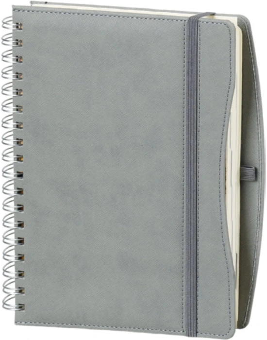 KORUTÜRK SPİRALLİ TERMO DERİ AJANDA