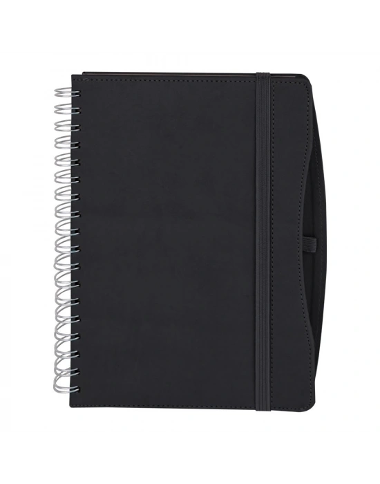 KORUTÜRK SPİRALLİ TERMO DERİ AJANDA