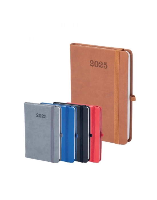 LALE HAFTALIK TERMO DERİ CEP AJANDASI