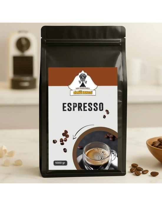 Mengücekoğlu Espresso Çekirdek Kahve 1000 Gr