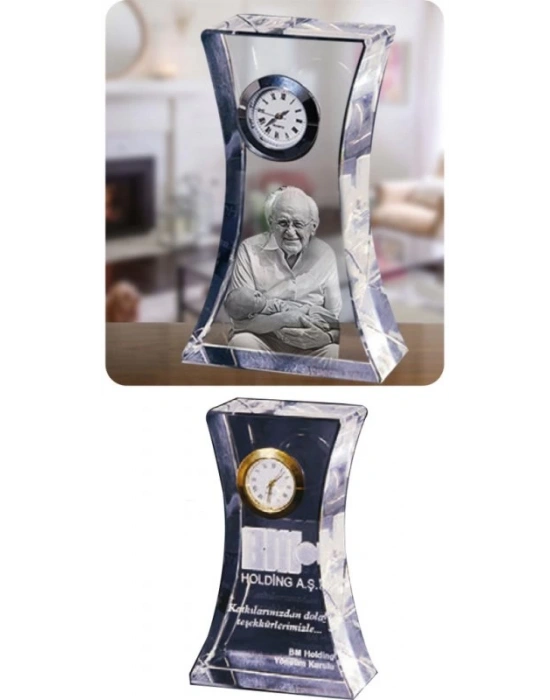 MİRİ KRİSTAL MASA SAATİ