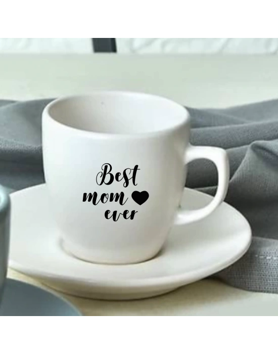 Anneler Gününe Özel Baskılı Çay ve Nescafe Fincanı