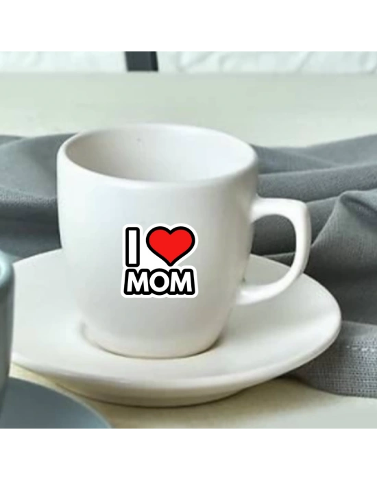 Anneler Gününe Özel Baskılı Çay ve Nescafe Fincanı