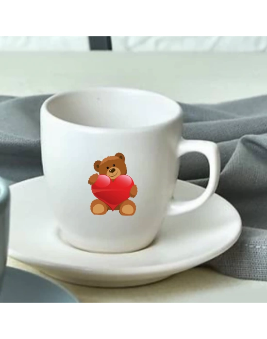 Anneler Gününe Özel Baskılı Çay ve Nescafe Fincanı