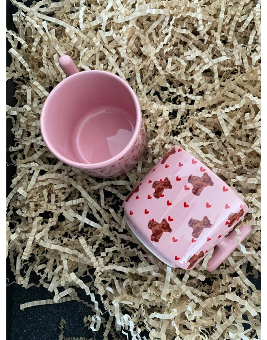 Mug Kupa Kişiselleştirilebilir Ayıcıklı Özel Günler Kupa Fincan