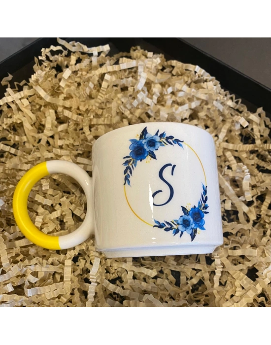 Mug Kupa KİŞİYE ÖZEL HARFLİ KUPA FİNCAN