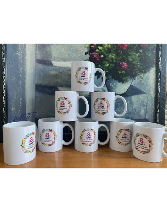 MugKupa 8 Mart Dünya Kadınlar Gününe Özel Kupa Bardak