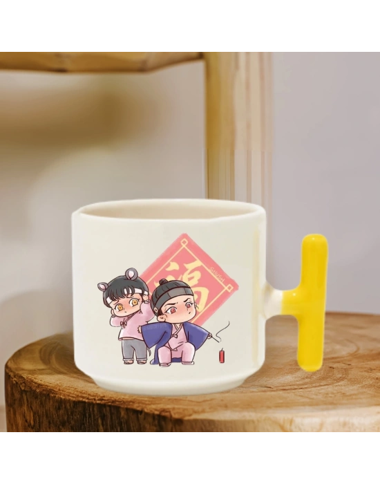 Na-kyum & Seungho Baskılı Kupa Bardak