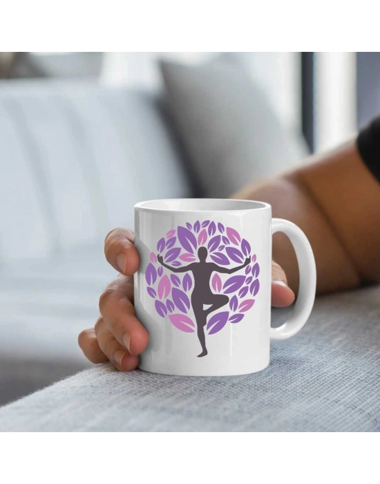 Nefesini Hisset Baskılı Seramik Kupa Bardak