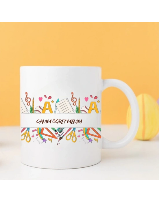 Öğretmenler Günü Baskılı Kupa Bardak