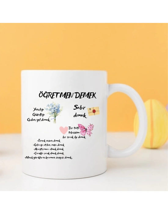 Öğretmenler Günü Baskılı Kupa Bardak